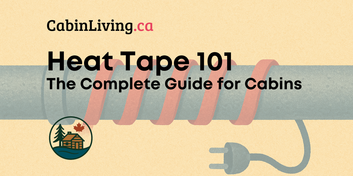 Heat Tape 101: How to Use Heat Tape to Prevent Your Cabin's Pipes from Freezing