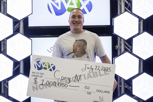 Saskatoon Man Wins $1M on Way to Camping Trip, Plans to Buy Cabin